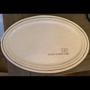 Mud pie serving platter.